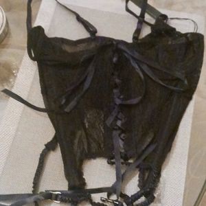 NWT Widow Omen Garter Bustier